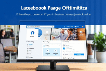 Aplicație de optimizare pentru paginile de Facebook care îmbunătățește interacțiunea și vizibilitatea afacerilor.