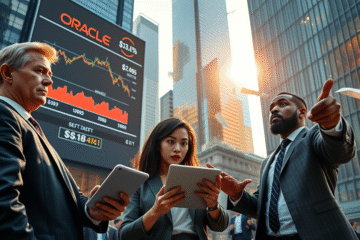 Acțiunile Oracle au scăzut cu 15% după raportarea veniturilor. Impactul asupra pieței tehnologice și datoriile Oracle.