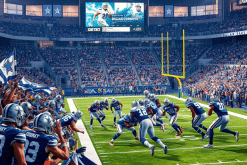 Dallas Cowboys, cea mai valoroasă franciză sportivă din lume, evaluată la 13 miliarde de dolari, înfruntând cele mai mari echipe din sport.