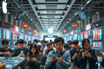 Apple devine lider pe piața smartphone-urilor globale, înregistrând o creștere semnificativă a livrărilor.