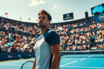 Jucătorul discutând despre posibila retragere din circuitul ATP după victoria la Australian Open.