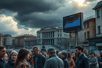 Instabilitatea politică și deficitul bugetar al României riscă o criză economică majoră.