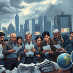 Imaginea ilustrează impactul tensiunilor globale asupra economiei și inflației.