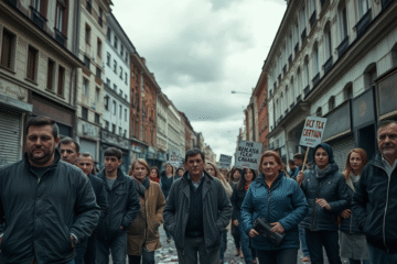 Imagine reprezentativă pentru criza economică din România și nevoia de reforme urgente.