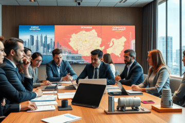 Imagine reprezentativă pentru finanțările strategice obținute de România pentru proiecte în energie, infrastructură și dezvoltare economică.