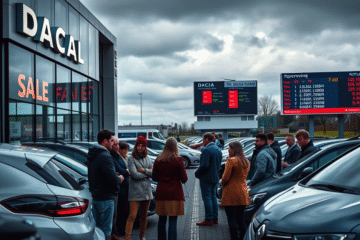 Vânzările Dacia în scădere, influențate de incertitudini economice și crize politice.
