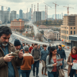 Grafic al impactului recesiunii asupra economiei, evidențiind stagnarea salariilor și creșterea prețurilor.