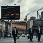 Recesiune severă și inflație ridicată în România, analiză economică.