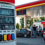 Analiza prețului motorinei în România în contextul scăderii prețului petrolului mondial.
