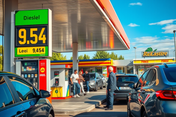 Creșterea prețului motorinei cu 36 de bani per litru și impactul acesteia asupra economiei.
