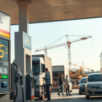 Prețul motorinei a crescut, impactând costurile logistice și sectoarele de transport și retail.