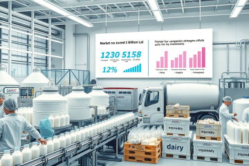Industria laptelui din România, cu companii de top și provocări economice.