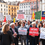 Angajații ANAF, Vamă și Ministerul Finanțelor protestează împotriva reformei salariale printr-o grevă de solidaritate.