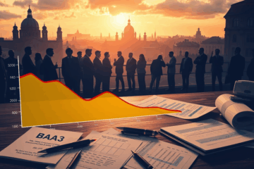 Ratingul Baa3 al României păstrează o perspectivă negativă din cauza riscurilor legate de programul fiscal și fragilitatea politică.