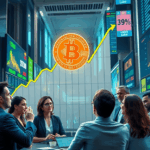Bitcoin a atins o valoare record de 77.600 dolari, cu o creștere de 18% în 48 de ore datorită majorării răscumpărărilor de obligațiuni și interesului în sectorul AI.